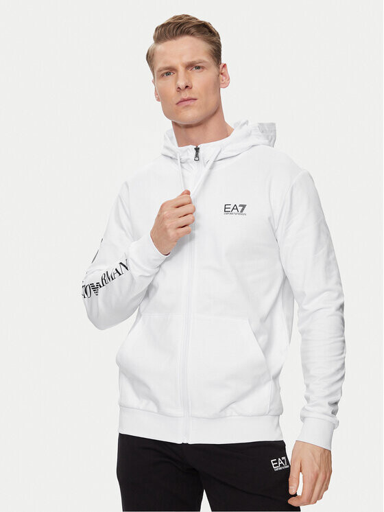 

Толстовка стандартного кроя Ea7 Emporio Armani, белый