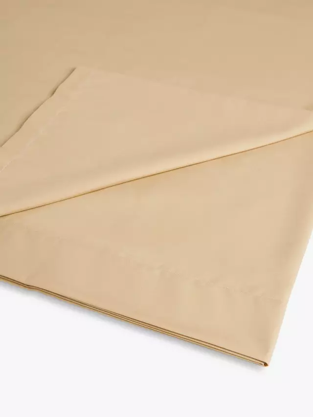 

Простыня John Lewis Crisp & Fresh 200 Thread Count Egyptian Cotton Flat, песочный