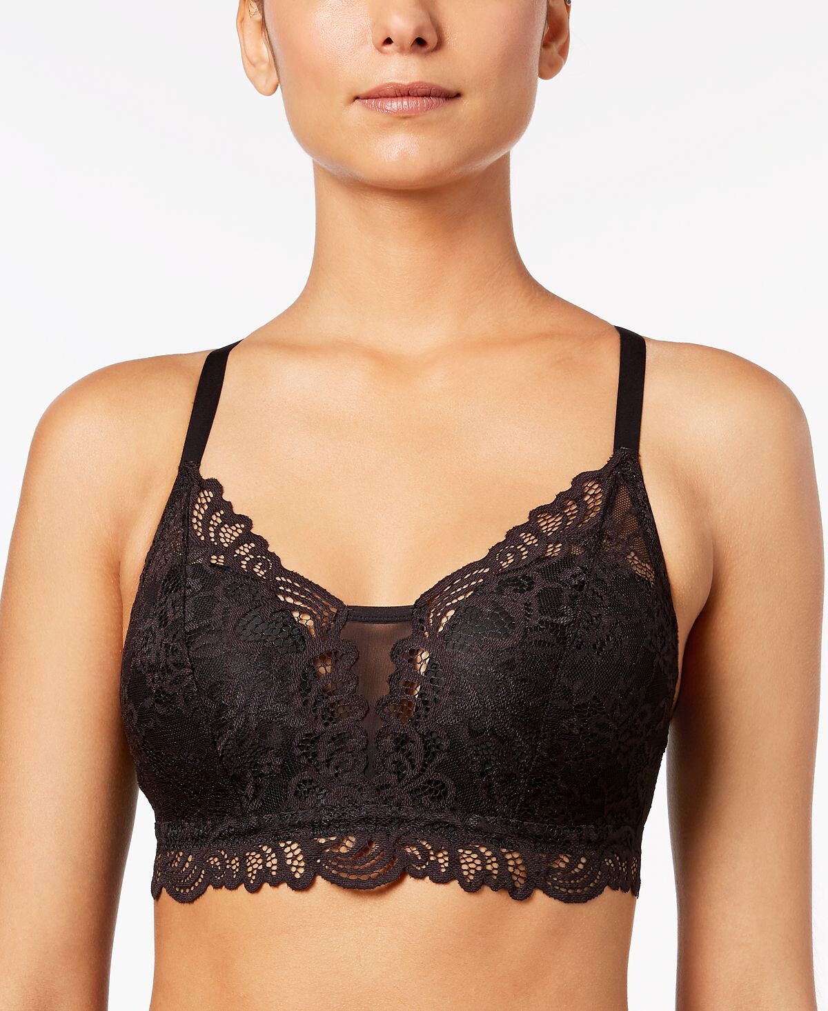 

Кружевной бюстгальтер без шнуровки Comfort Revolution Desire Shaping DF6591 Bali, черный