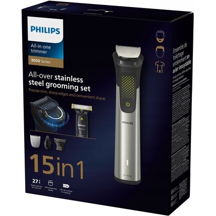 

Триммер «все в одном» Philips MG9552 Точная стрижка Острые края Удобное бритье