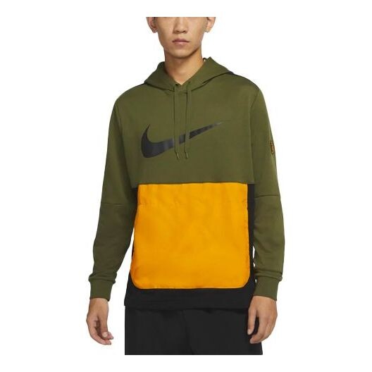 

Толстовка Men's Nike Colorblock Casual Logo Green, зеленый