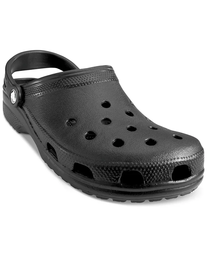 Мужские и женские классические клоги от Finish Line Crocs, серебро