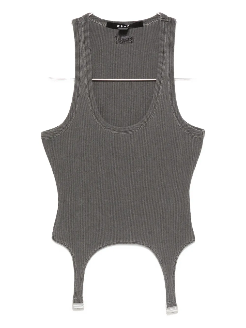 

Топ-майка Origin с подвязкой Ksubi, серый