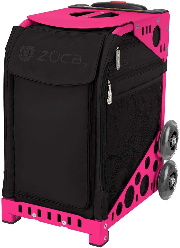 

Сумка-вкладыш ZUCA Stealth с неоново-розовой рамой и мигающими колесами, Black, Neon Pink, Розовый, Сумка-вкладыш ZUCA Stealth с неоново-розовой рамой и мигающими колесами, Black, Neon Pink