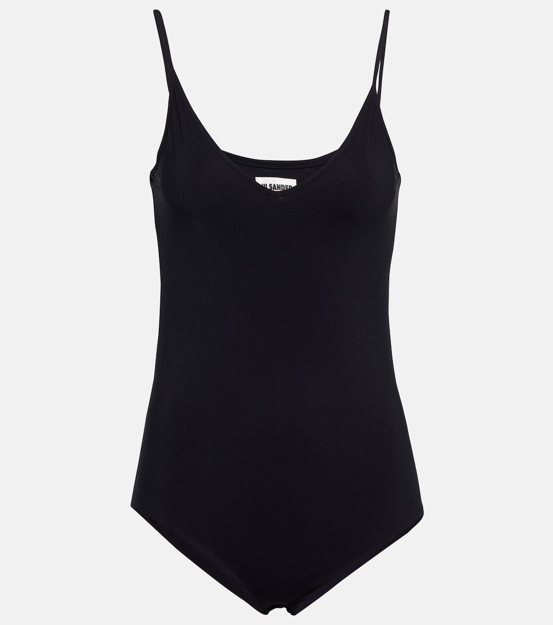 

Боди из джерси JIL SANDER, черный