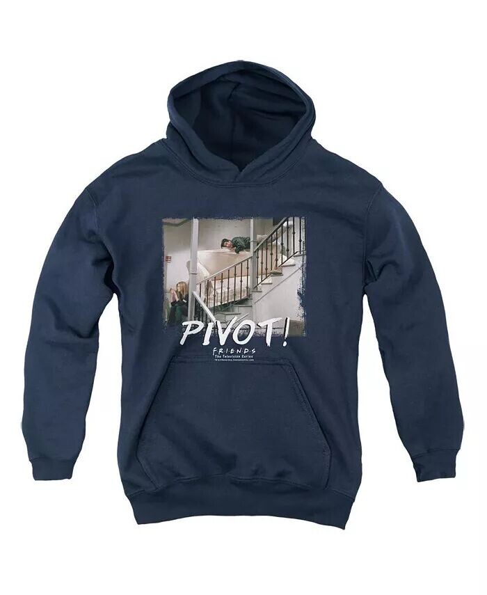 

Толстовка с капюшоном Pivot Pull Over Hoodie для мальчиков и подростков Friends, синий