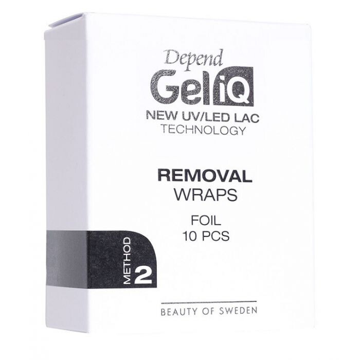 

Средство для снятия лака Bandas Quitaesmalte Semipermanente Depend Gel Iq, 10 unidades