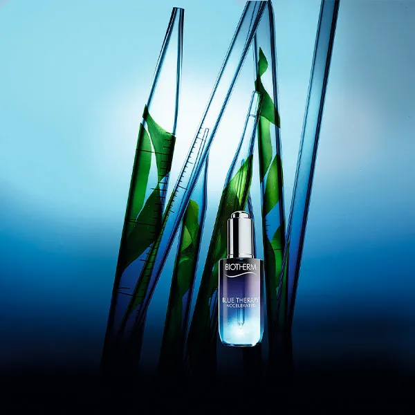 Восстанавливающая сыворотка Blue Therapy Serum Accelerated Biotherm, 50 ml — фото 4
