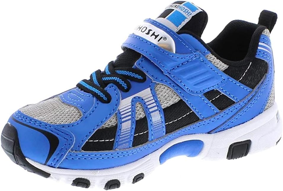 

Кроссовки TSUKIHOSHI Unisex-Child Youth Storm (Little Kid/Big Kid), синий/серый