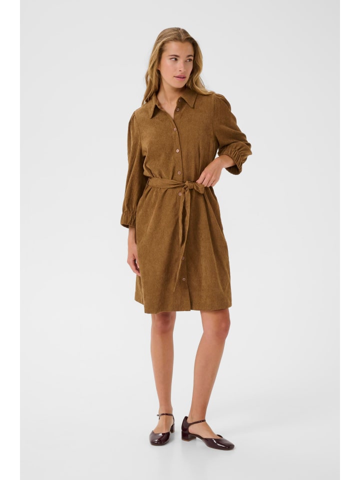 

Kaffe Платье KAvera прямого кроя, цвет «Жареный кокос» (TCP)