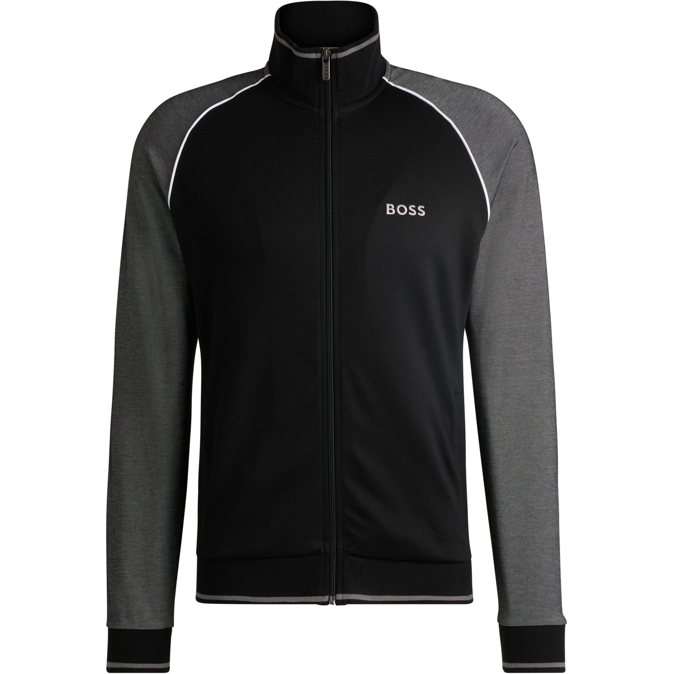 

Куртка SS25 мужская черная HUGO BOSS, Черный, Куртка SS25 мужская черная HUGO BOSS