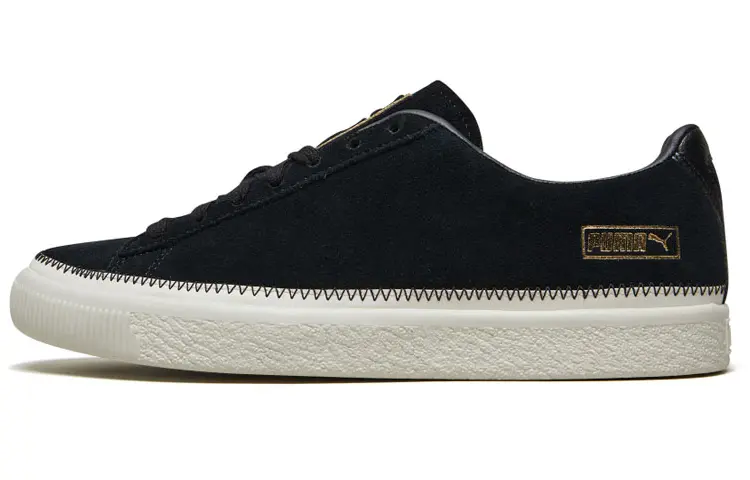 

Кроссовки PUMA Suede Trim Retro Low Tops Casual Skateboarding Shoes Unisex Black, Черный, Кроссовки PUMA Suede Trim Retro Low Tops Casual Skateboarding Shoes Unisex Black