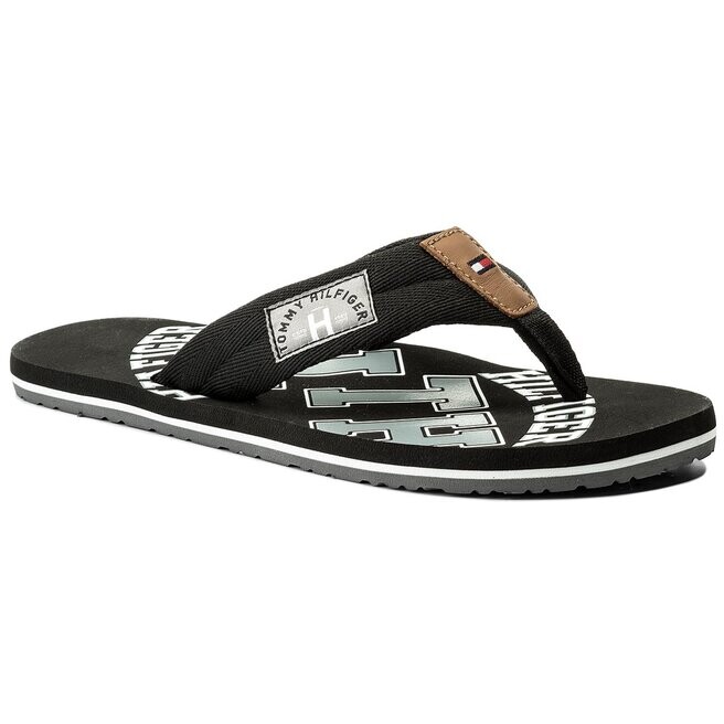 

Шлепанцы Tommy Hilfiger EssentialTh Beach, черный