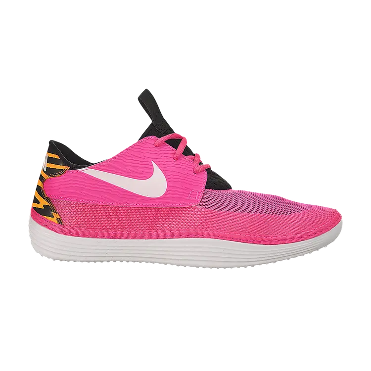 

Кроссовки Nike Solarsoft Moccasin 'Pink Flash', розовый