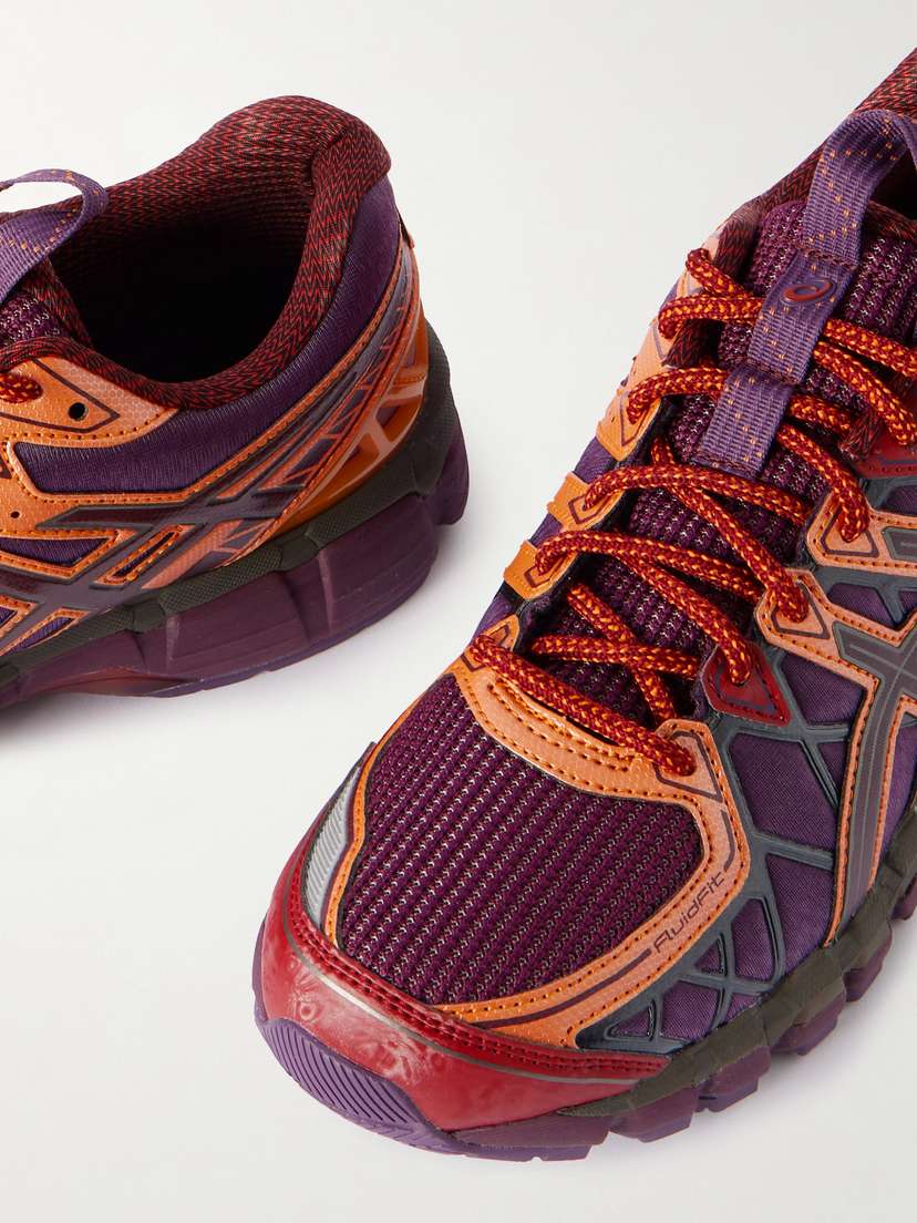 Кроссовки Kiko curation ub10-s gel-kayano 20 с прорезиненной сеткой Asics, пурпурный — фото 4
