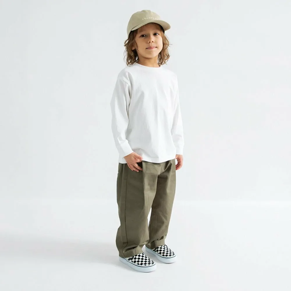 Длинные брюки из цирковой саржи Branshes, 62_Khaki — фото 3