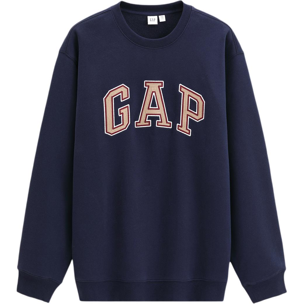 Толстовка унисекс с круглым вырезом, средней плотности ткани, другие GAP, коричневый — фото 2