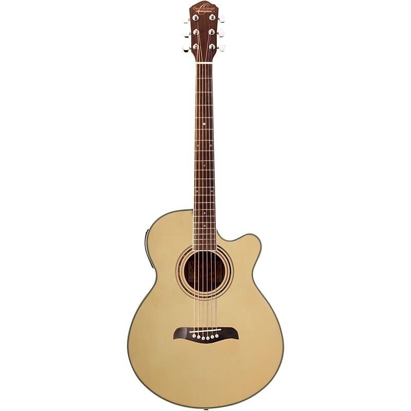 

Акустическая гитара Oscar Schmidt OG10CEN Concert Cutaway Acoustic Electric Guitar, Natural