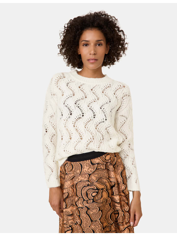 

Пуловер Gerry Weber Langarm Rundhals, цвет whisper white