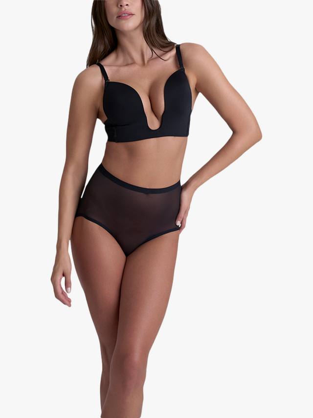 

Бюстгальтер для коррекции фигуры с прозрачной вставкой на талии Bye Bra, Black