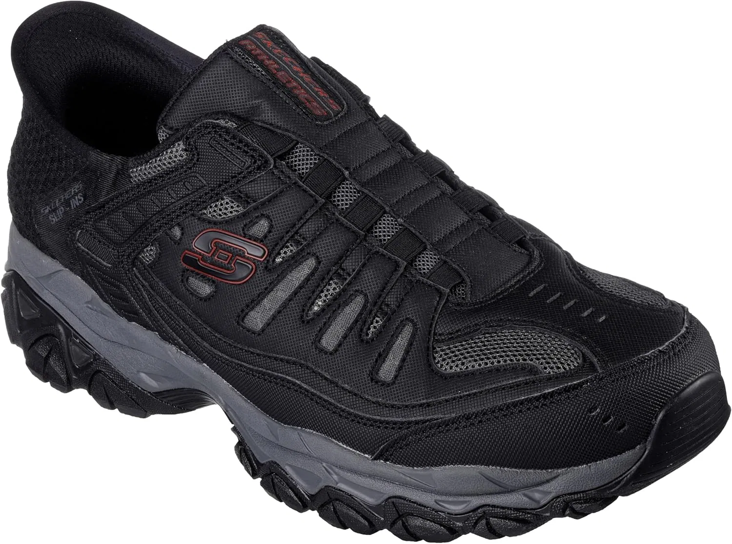 Мужские кроссовки Skechers Afterburn, черный — фото 4