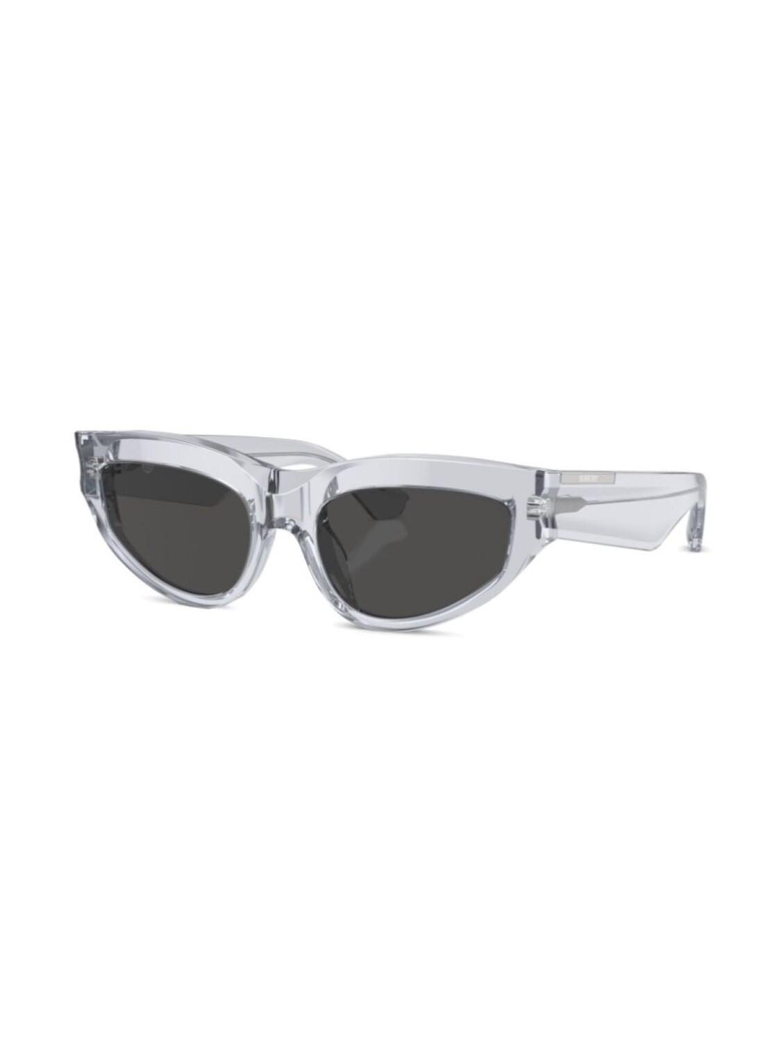 Солнцезащитные очки в оправе 'кошачий глаз' Burberry Eyewear, серый — фото 2