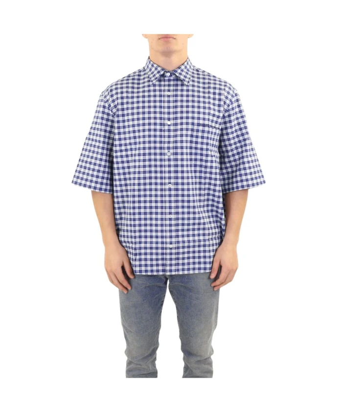 

Мужская рубашка классического стиля. Acne Studios, синий