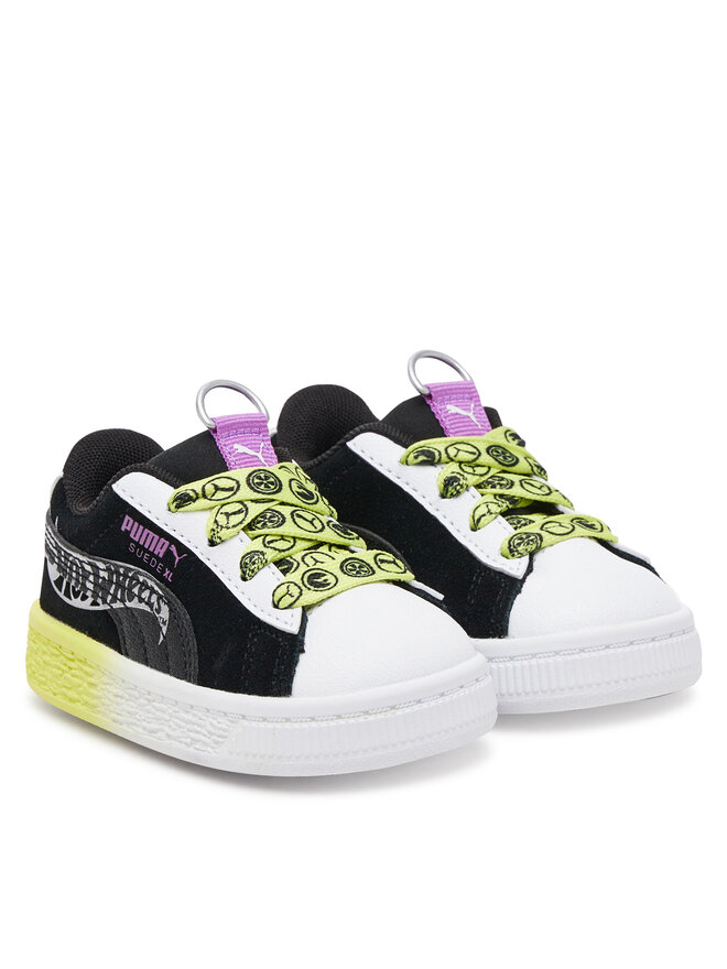 Кроссовки Suede XL Hot Wheels AC Inf 401403 01 Puma, черный — фото 2