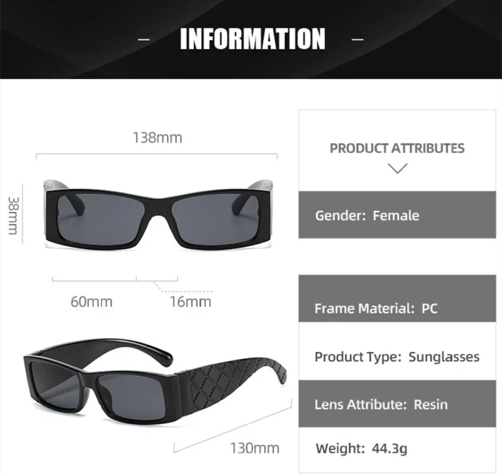 

Солнцезащитные очки прямоугольной формы 2027 года для мужчин и женщин, квадратные солнцезащитные очки для путешествий, винтажные, ретро, ​​UV400 MTZJH, Leopard