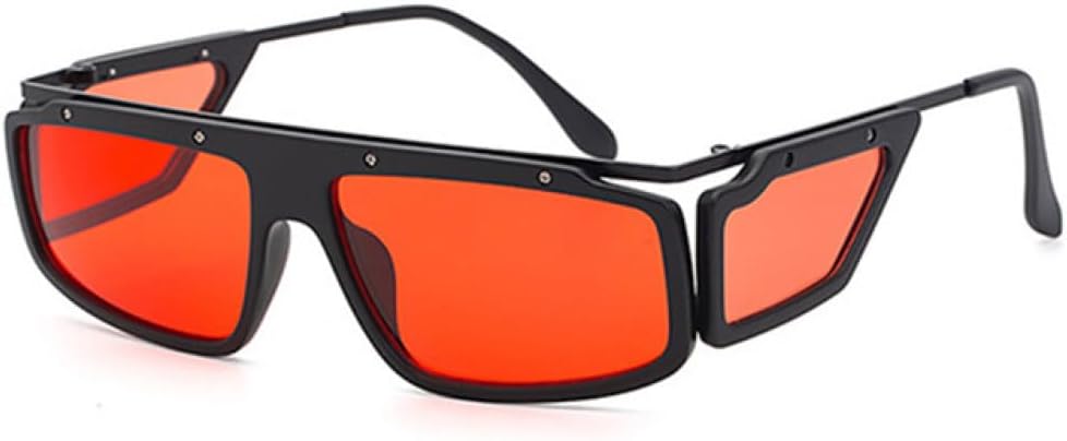 

Классические прямоугольные солнцезащитные очки в стиле панк 2027 года для женщин, модные ретро-солнцезащитные очки для мужчин, винтажные очки в стиле стимпанк MTZJH, C7