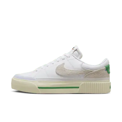 

Кроссовки Nike Court Legacy Lift, цвет White/Coconut Milk/Stadium Green/Summit White