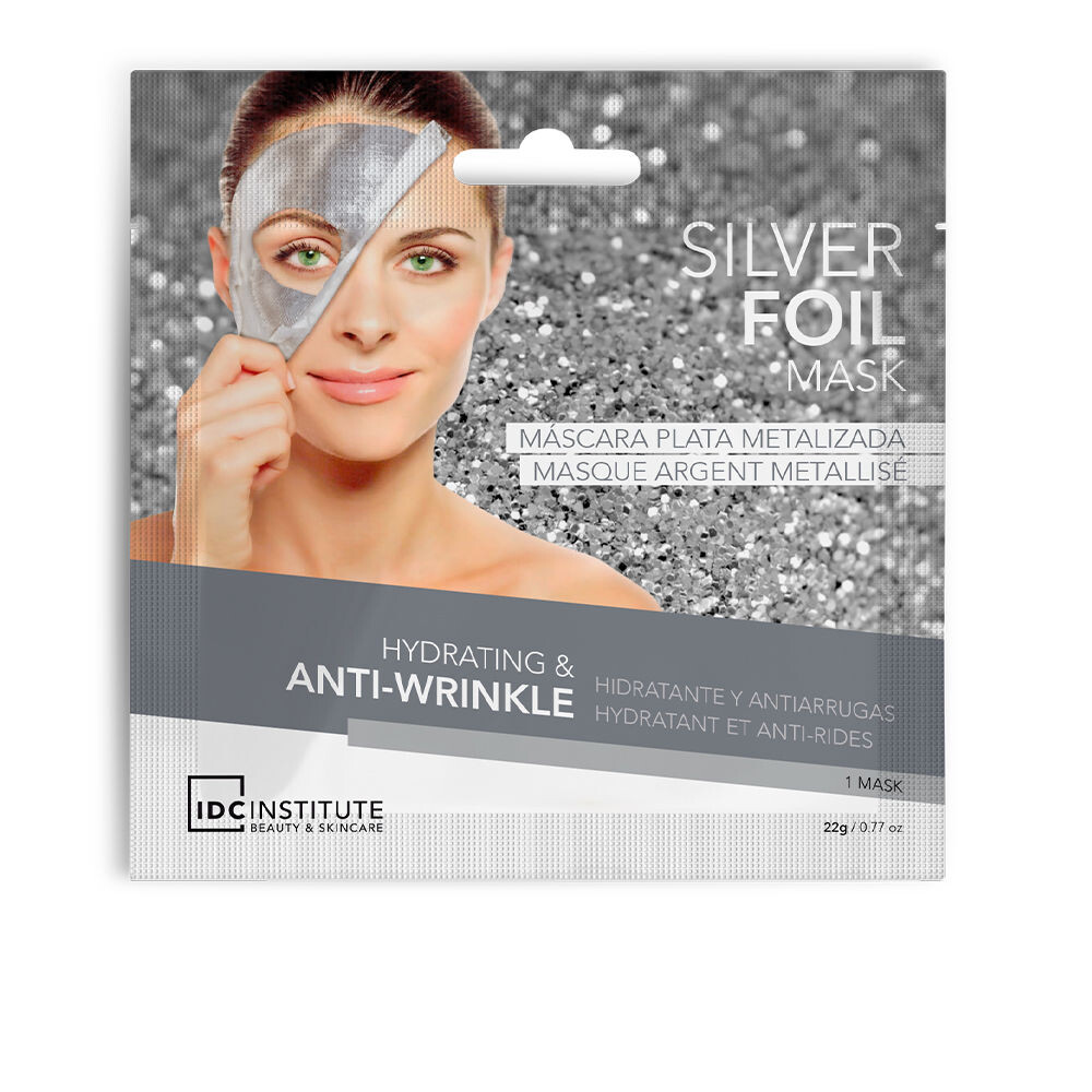 

Маска для лица Silver foil mask hydrating & anti-wrinkle Idc institute, 22 г