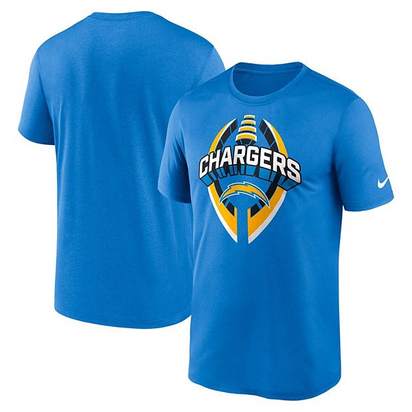 

Мужская футболка powder blue los angeles chargers legend icon performance Nike