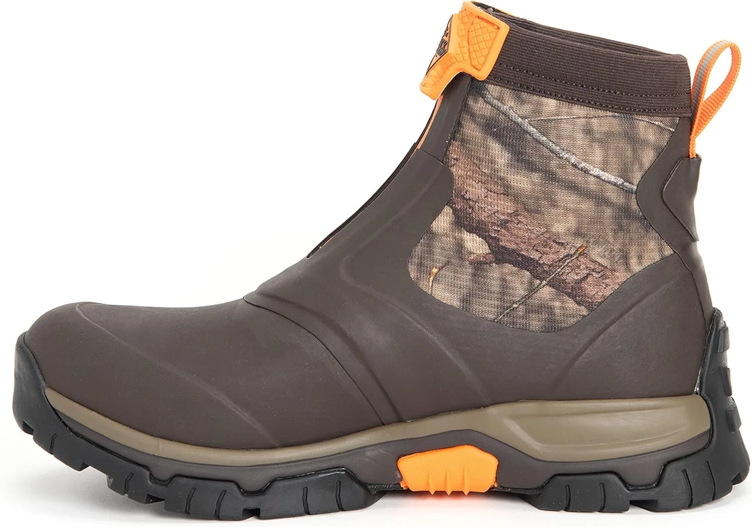 Резиновые ботинки Muck Boots Boys' Apex Mid Zip Wellington Boots, Brown Moct Camo — фото 2