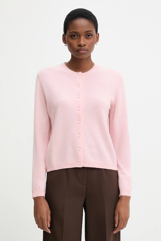 

Шерстяной кардиган United Colors Of Benetton, розовый