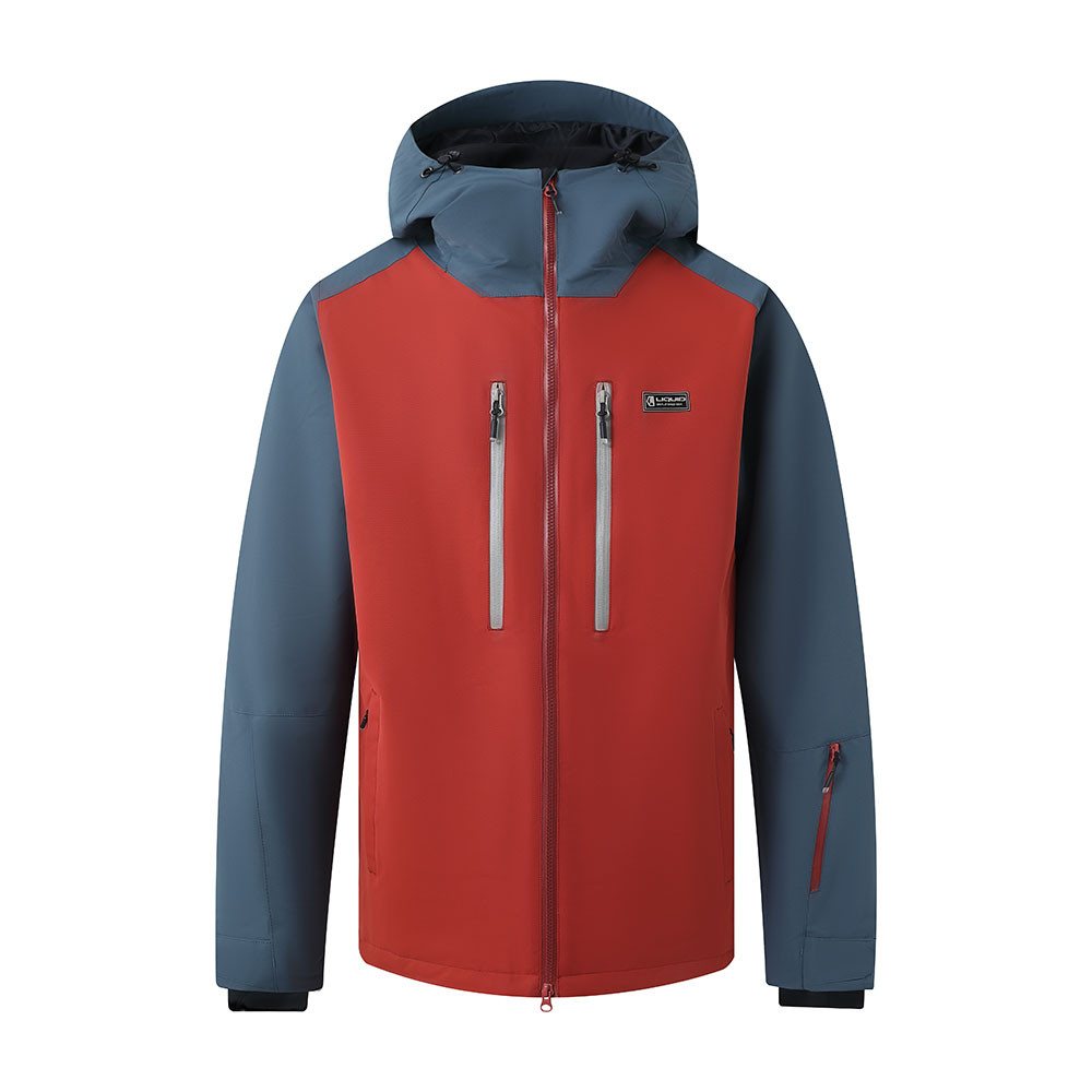 

Утепленная сноубордическая куртка Liquid Blaze (мужская), Slate/Chili