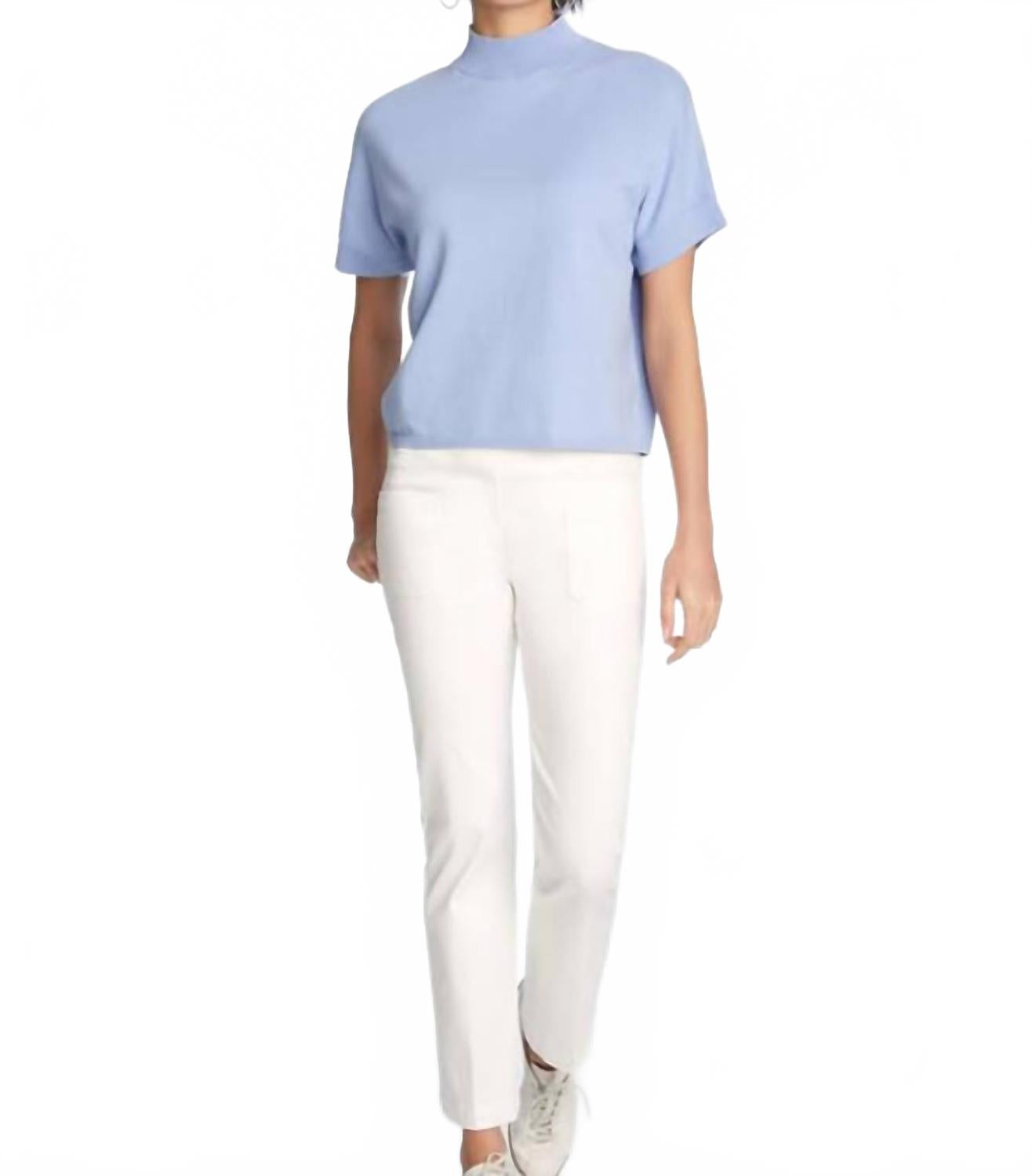 

Elliott Lauren Свитер с высоким воротником и удлиненными рукавами, цвет «Арис»