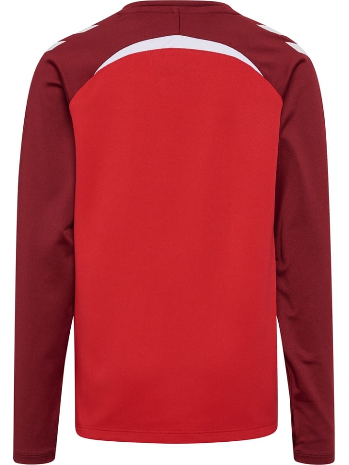 

Детская толстовка "Lead 2.0 Crew Sweat" красного цвета Hummel