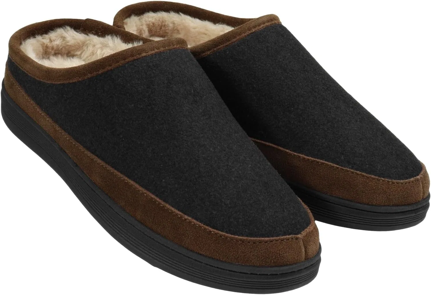 Мужские легкие и удобные прогулочные тапочки Cole Haan, Caviar — фото 2