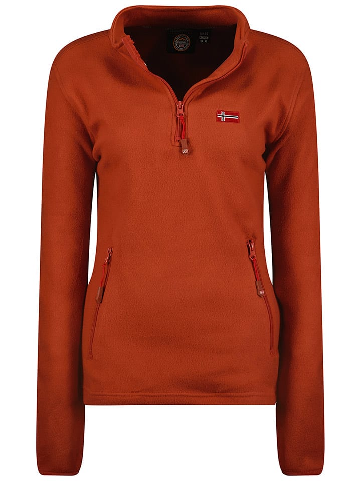 

Флисовый свитер Ulyssia Geographical Norway, светло-коричневый