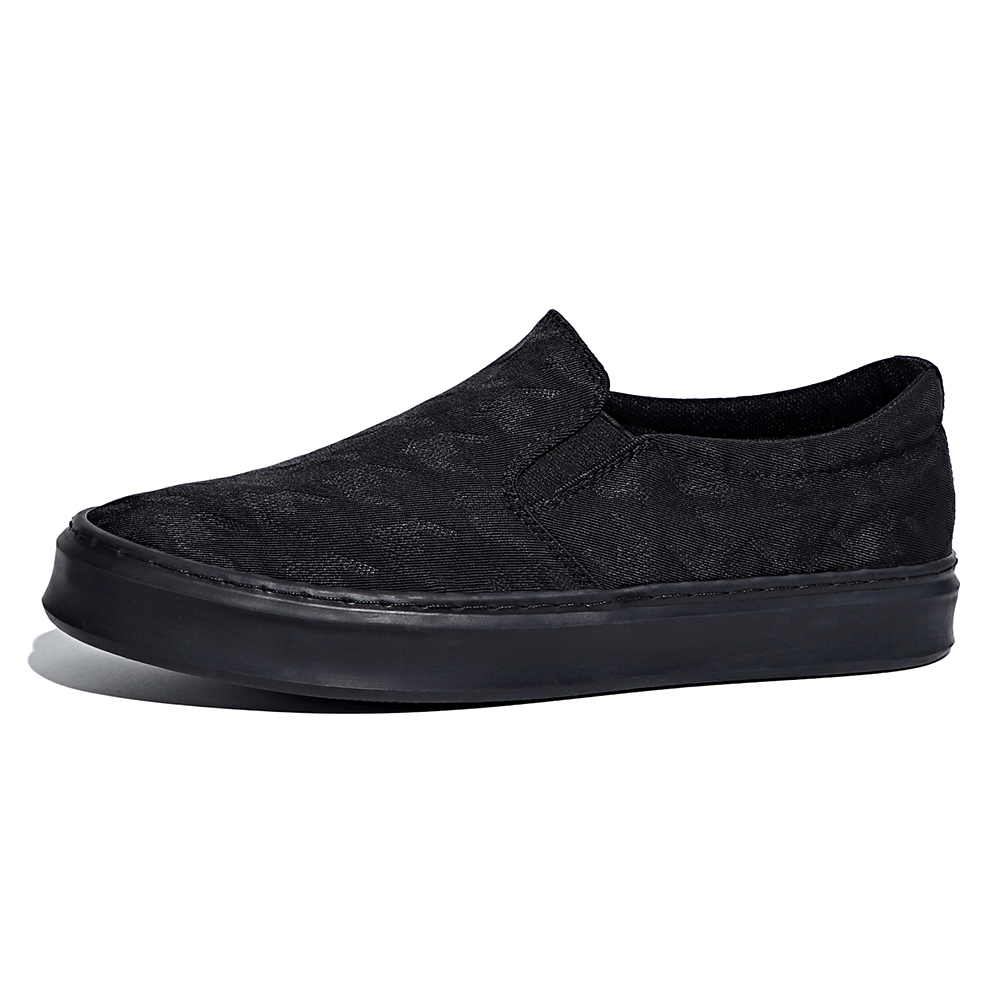 

Дышащие низкие повседневные туфли для мужчин Baoda, All Black