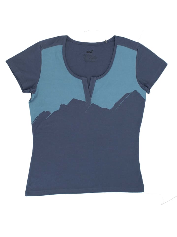 

Футболка Jack Wolfskin Shady Blue Tee, синий