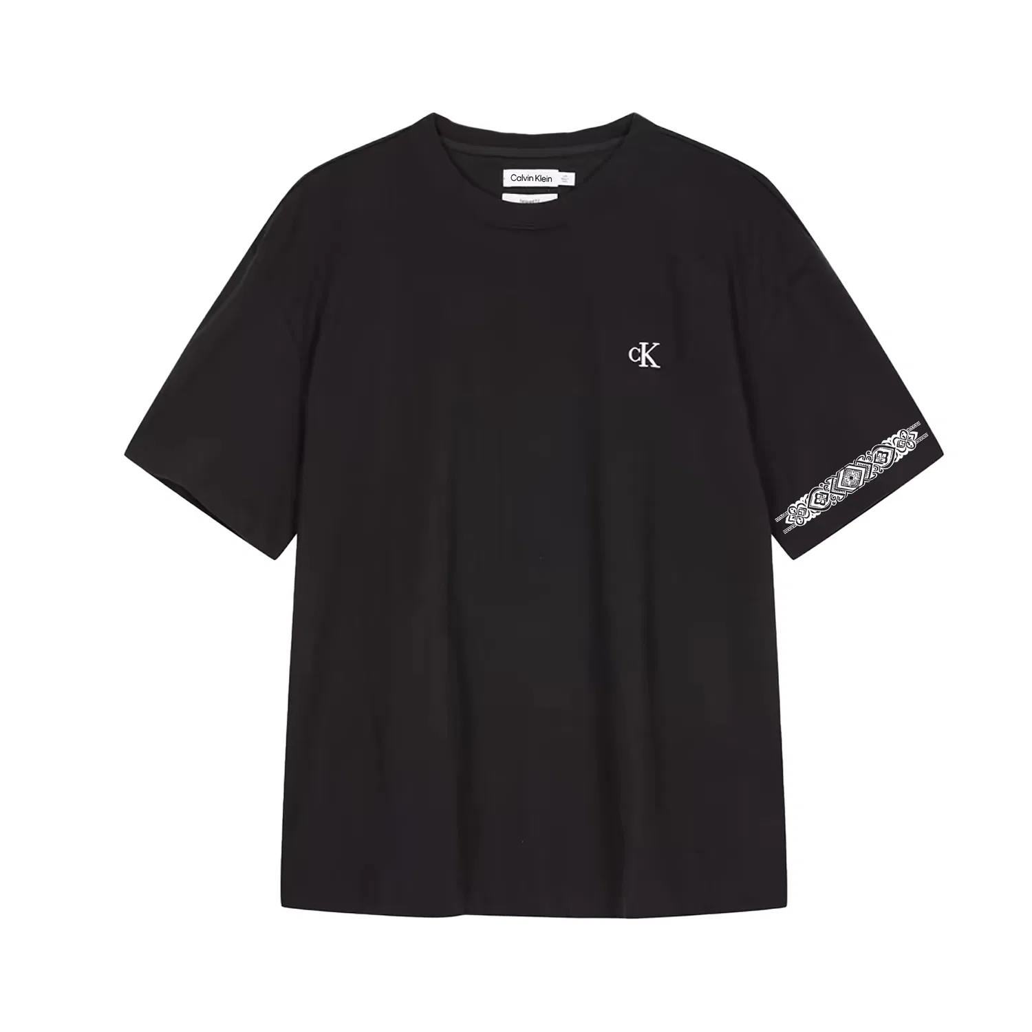 Футболка хлопковая Calvin Klein черная