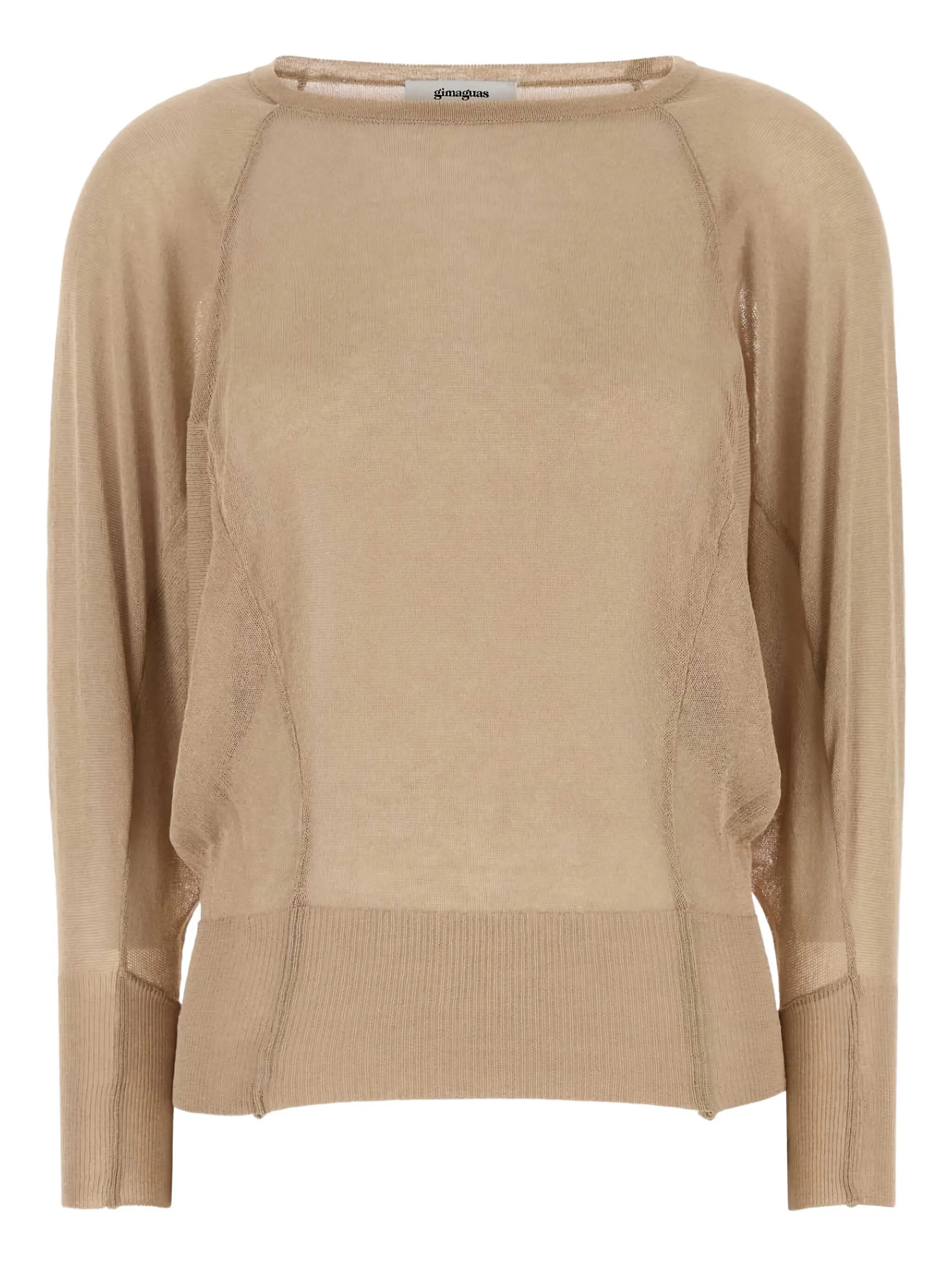 

Свитер Safi с рукавами летучая мышь Gimaguas, бежевый