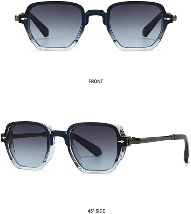 

Солнцезащитные очки Rivets для женщин и мужчин с градиентным покрытием UV400 для занятий спортом на открытом воздухе, бега и езды на велосипеде Generic, Black Gray