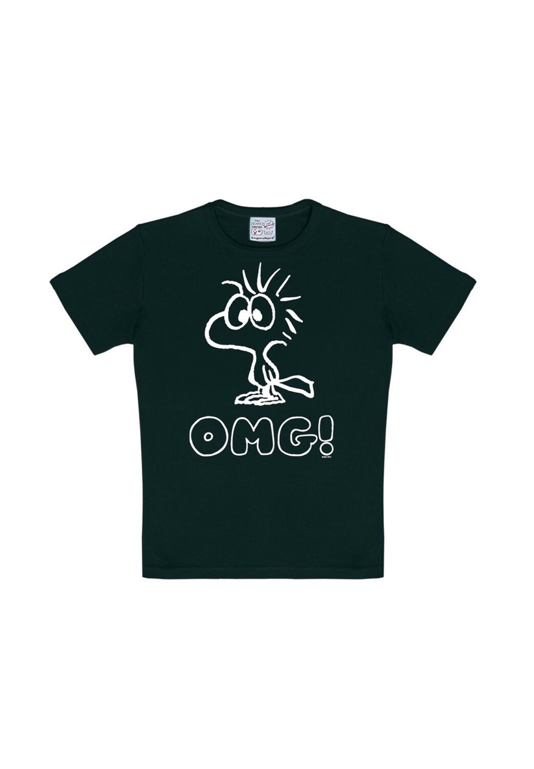 

Футболка Детская Арахис - OMG LOGOSHIRT, черный