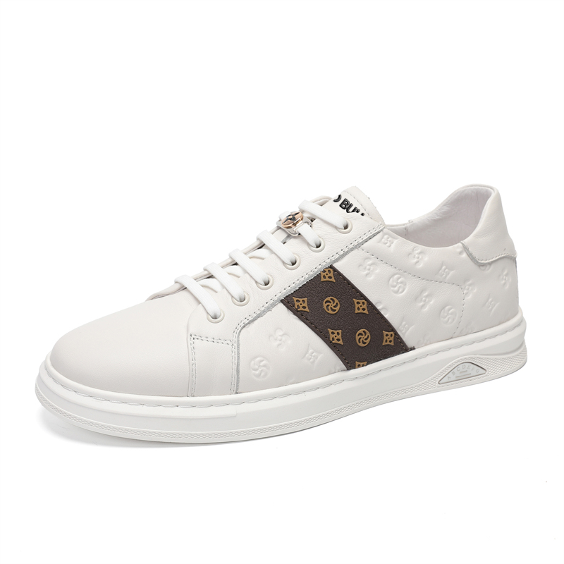 

XIMO BULL Мужские низкие скейтерские кеды белые, цвет White