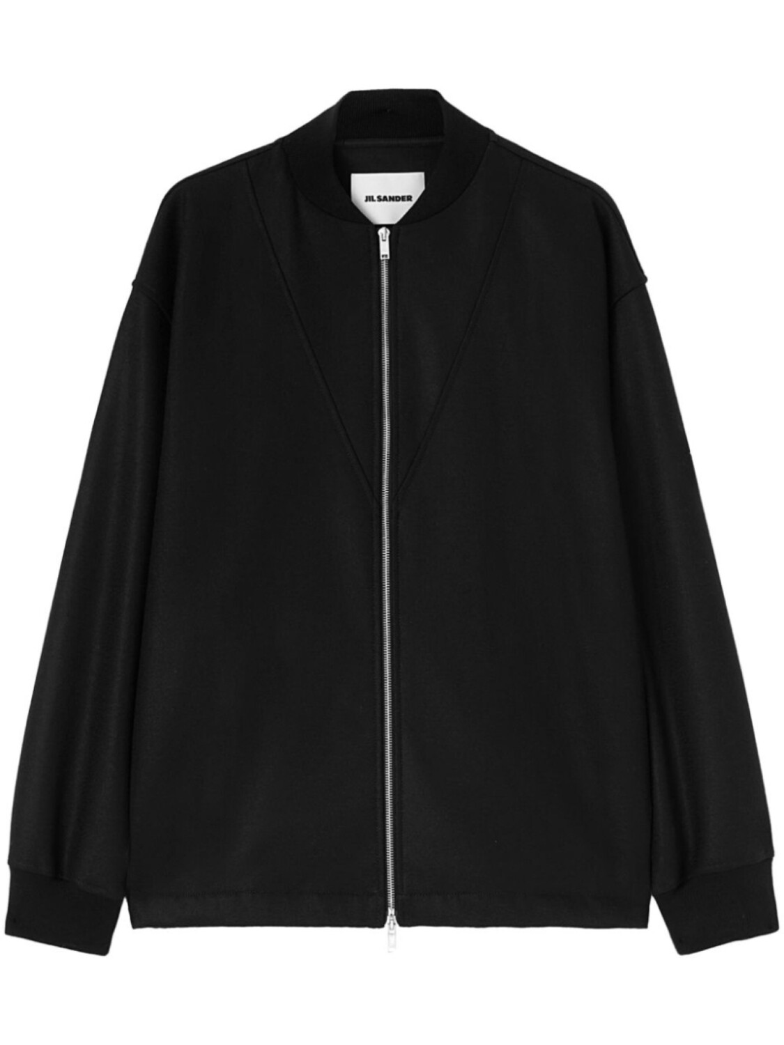 

Толстовка на молнии Jil Sander, черный