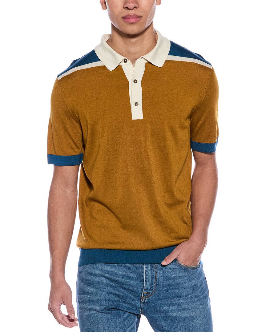 

Рубашка-поло BOSS Hugo Boss Tadini Boss by Hugo Boss, бежевый
