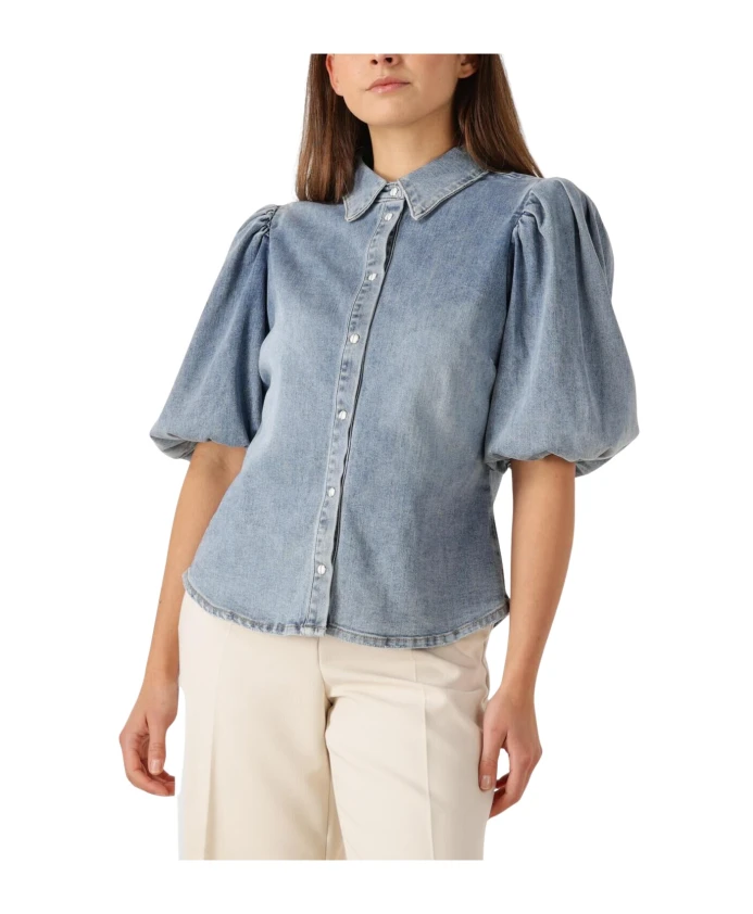 

Блузка Blue Lars, универсальная и элегантная. Janice, синий